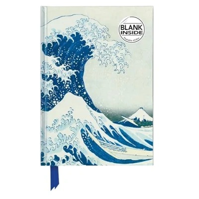 Imagen de Hokusai: The Great Wave (Foiled Blank Journal): Journal (Flame Tree Notebooks)