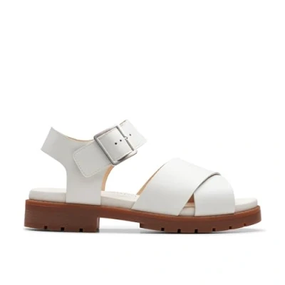Imagen de Clarks Orinoco Cross, Sandalia Mujer, White, 36 EU