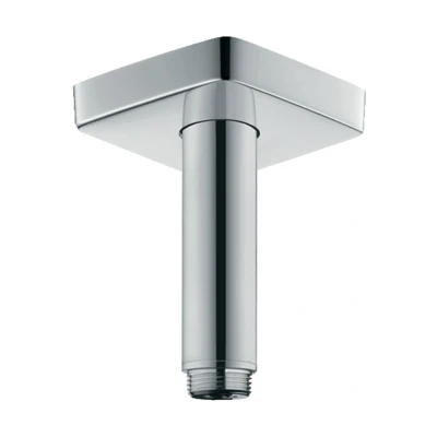 Imagen de hansgrohe 27467000 10 cm, conexión de techo cromada.