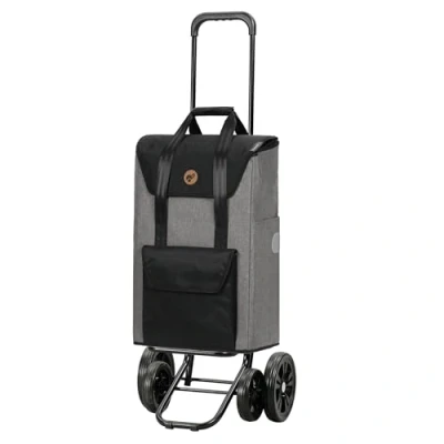 Imagen de Andersen Quattro Shopper Senta 2.0 Carro de la compra (49 L, elegante, resistente al agua, altura ajustable, ruedas silenciosas, multifuncional, extraíbles), 185 028 22