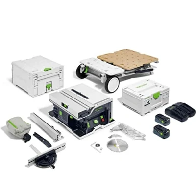 Imagen de Festool Sierra circular de mesa a batería CSC SYS 50 EBI Set