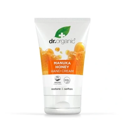 Imagen de Dr. Organic Crema de Manos y Uñas Miel Manuka 125 ml