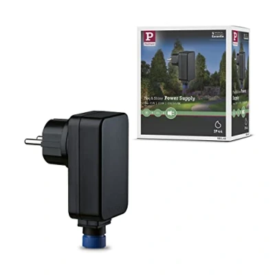 Imagen de Paulmann Fuente de alimentación Plug &amp; Shine 98848 IP44 230/24 V DC 21 W Transformer Luces para exteriores
