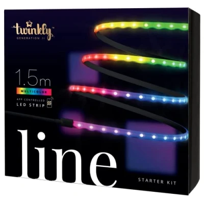 Imagen de Twinkly Line, Kit de Inicio Tiras Luz LED Adhesivas e Imantadas Controladas por la Aplicación con