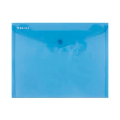 Imagen de Danubio 8547001pl de 10 Para Documentos/ Carpeta (con botón presión, PP, C5, 180μm, Azul
