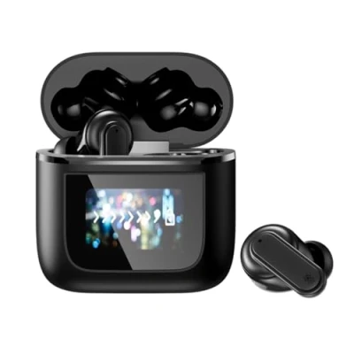 Imagen de Auriculares Bluetooth Klack Yx27 Pantalla Digital Led Negro