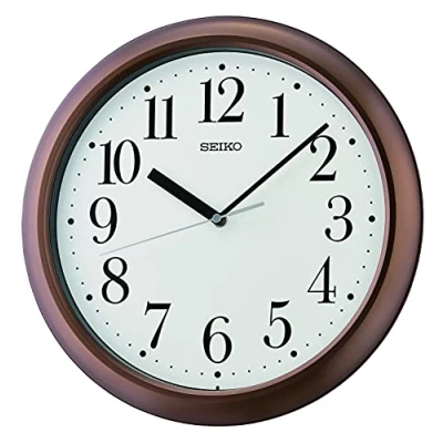 Imagen de Seiko Reloj de Pared analógico marrón QXA787B