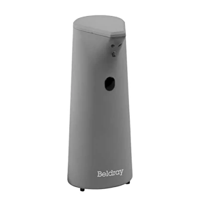 Imagen de Dispensador automático de jabón Beldray LA047109GRYEU7, sin Contacto, Sensor Infrarrojos, diseño Elegante Textura Mate, Recarga fácil, Elimina Las bacterias, baño y Cocina, 230 ml, Gris