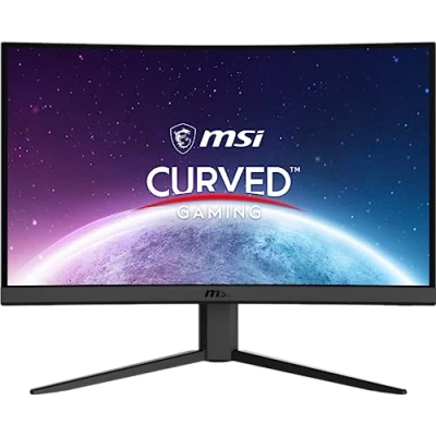 Imagen de MSI G24C4 E2 Monitor Curvo Gaming de 23.6&quot; FHD (1920 x 1080) Panel VA, 180Hz / 1ms, Curvatura 1500R, Color Negro