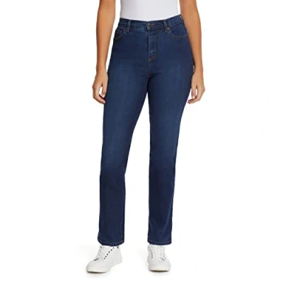 Imagen de Gloria Vanderbilt Amanda Classic Tapered Jean Jeans, Khaki, 52 Corto para Mujer