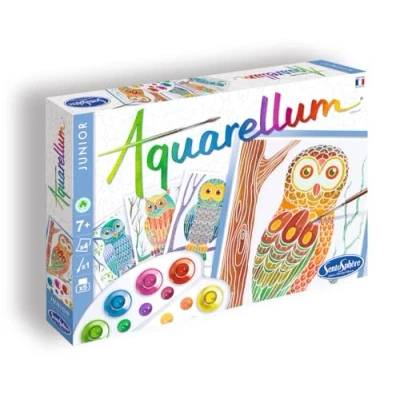 Imagen de SentoSphere Aquarellum Junior: Búhos (075692) , color/modelo surtido