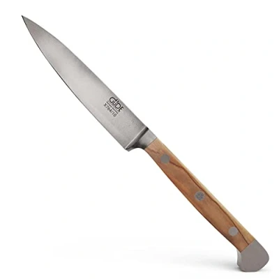 Imagen de Güde Spickmesser Serie Klingenlänge: 10 cm Olivenholz Solingen Cuchillo mechador Forjado, Madera, Alpha Olive Doble virola, Hecho a Mano en Alemania, Chrome Steel