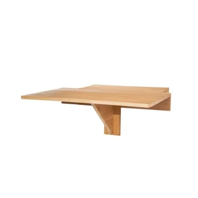Imagen de Spetebo mesa de pared plegable madera, 60 x 40 cm, para ahorrar espacio en la pared, cocina, comedor, restaurante, buffet, colgante,