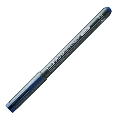 Imagen de Copic Multiliner 0,5 mm, Cobalto, Rotulador fino con punta fina y tinta pigmentada resistente al agua