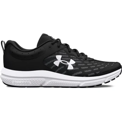 Imagen de Under Armour Ua Charged Assert 10, Zapatillas para correr Hombre, Black White, 47.5 EU