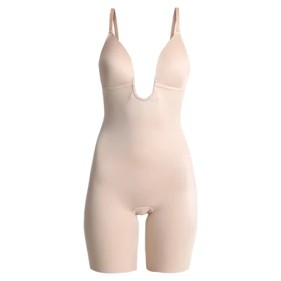 Imagen de Spanx SUIT YOUR Fancy Plunge LOW BACK MID TIGH Body, Mujer, Talla: Medium, Champagne beige