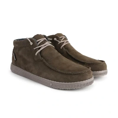 Imagen de WALK IN PITAS WP150 HI WATERPROOF Botas Hombre Casual Botín Serraje Bota Urbana Caña Baja Calzado Cómodo Chico Zapatillas Invierno Zapatos Kaki 44