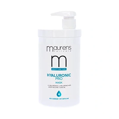 Imagen de Maurens, Mascarilla Capilar Superhidratante Hyaluronic Pro, con Ácido Hialurónico y Aceite de Chia, para cabellos secos, muy secos o resecados por procesos químicos, 970 ml válvula dosificadora