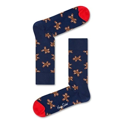 Imagen de Happy Socks Calcetines Unisexo Holiday Gingerbread Tamaño 41 46