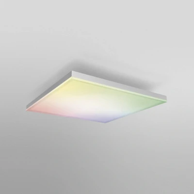 Imagen de LEDVANCE luz de techo LED inteligente, panel interior con tecnología WiFi, color cambiante (3000K 6500K), colores RGB cambiables, 300 mm diámetro, compatible Google y Alexa Voice Control