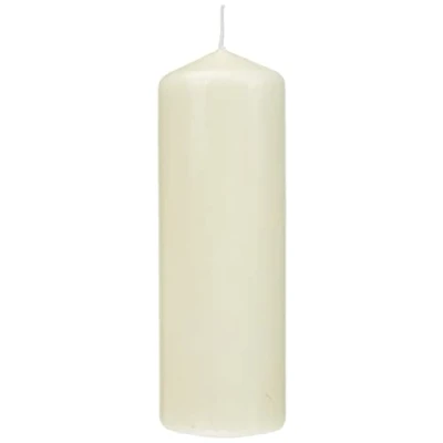 Imagen de Bolsius Ivory Pillar Candles 200 x 70 mm 78 horas Burn Time (Box of 8)