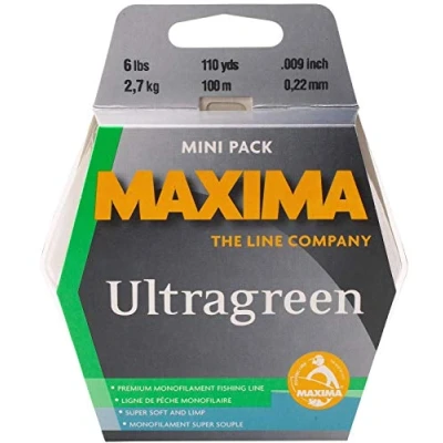 Imagen de Maxima MMG 20 Línea de Pesca, Ultragreen, LB