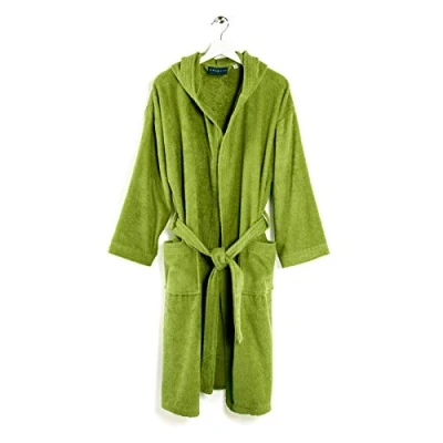 Imagen de Caleffi Minorca Albornoz con Capucha, Verde, L Unisex Adulto