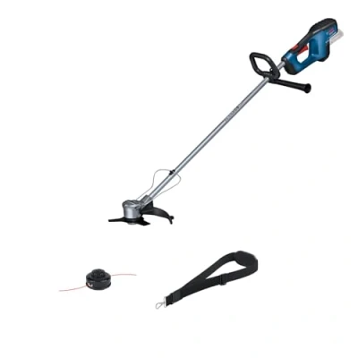 Imagen de Bosch Professional 18V System desbrozadora a batería GFR 23 (Brushless, diámetro de corte cm, incl. 1 bobina, correa, juego cuchillas, protector plantas)