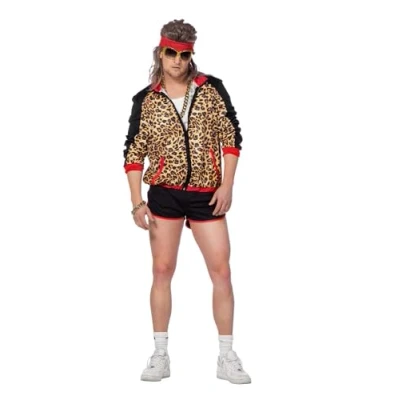 Imagen de WILBERS &amp; 5748 80/90 Chándal para hombre, estampado de leopardo, carnaval