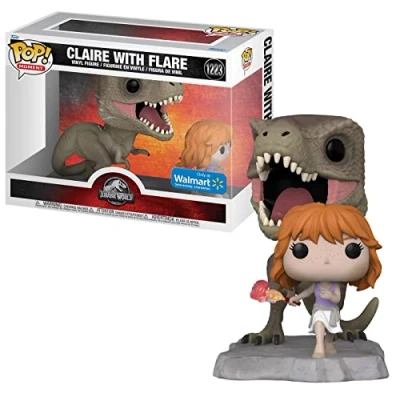Imagen de Funko Jurassic Park Figura Vinilo World Claire with Flare (Pop! Moment) no. 1223 Unisex Movie Moments