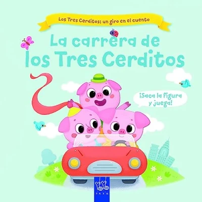 Imagen de CARRERA DE LOS TRES CERDITOS, LA (LOS CERDITOS: UN GIRO EN EL CUENTO)