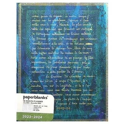 Imagen de Verne, Twenty Thousand Leagues (Embellished Manuscripts Collection) Ultra 18 month Dayplanner 2024