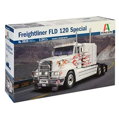 Imagen de Italeri 1:24 Freightliner FLD 120 (Clásico) reproducción Fiel, modelismo, Hobby, encolado, Kit de plástico, Montaje