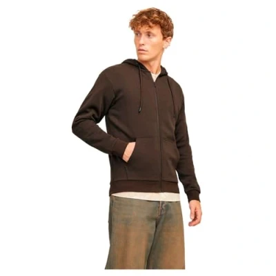 Imagen de JACK &amp; JONES Jjebradley Sweat Zip Hood Noos Sudadera con Capucha, mantillo, XS para Hombre
