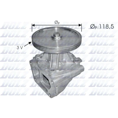 Imagen de DOLZ S121 Bomba de agua con polea 118,5 FIAT: Tempra Berlina, Uno Hatchback, Tipo Hatchback
