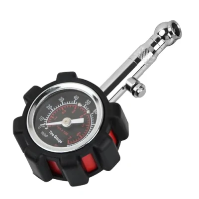 Imagen de Dokeno Medidor Presión Neumáticos Preciso Auto 100psi 7bar Mecánico Profesional Bourdon Manometro Presion Neumaticos, Medidores de para Motocicleta Coche ATV SUV