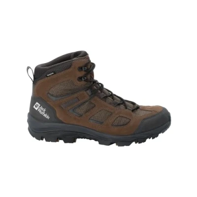 Imagen de Jack Wolfskin Vojo 3 Texapore Mid M, Zapatos de Exterior Hombre, Brown Phantom 2023, 40.5 EU