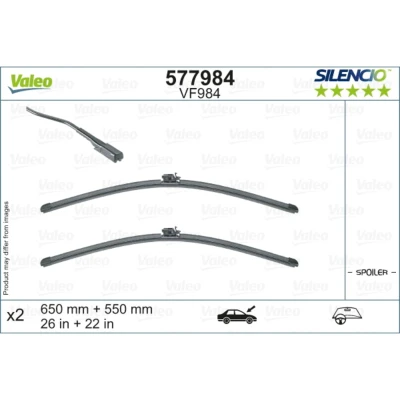 Imagen de Limpiaparabrisas Valeo 577984 delante Escobilla con hoja plana MERCEDES BENZ: GLE Coupé,