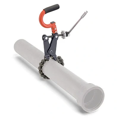 Imagen de RIDGID 69982 Modelo 226 Cortatubos de desagües cloacales in situ, Cortador tubo cadena 38 mm a 152