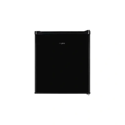 Imagen de Exquisit® Frigorífico Mini 40L, Clase E, Color Negro, Estante de Rejilla Ajustables, 2 Estantes en la Puerta Control Temperatura, Rumorosidad 39 dB(A), Consumo 79 kWh/año, Medidas 51x44x47 Cm.