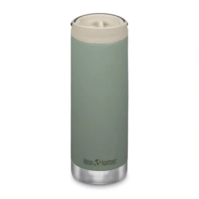 Imagen de Klean Kanteen Unisex&#039;s TKWide 16 oz (con tapa Café) color verde