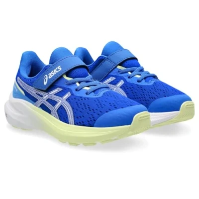 Imagen de Asics GT1000 13 Unisex Zapatillas running asfalto para niños, Talla: 33.5, Illusion blue/white Zapatos