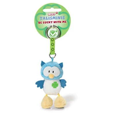 Imagen de Nici 37389 Pingüino Talisminis &quot;tomarlo con calma&quot;, de 7 cm, Puf Llaveros