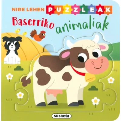 Imagen de BASERRIKO ANIMALIAK (nire lehen puzzleak)