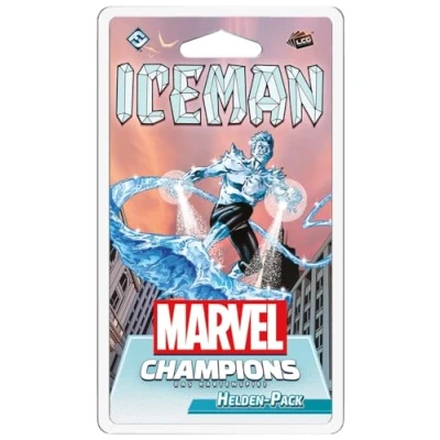Imagen de Fantasy Flight Games, Marvel Champions: LCG Iceman, expansión de héroes, Juego Expertos, Cartas, 1 4 Jugadores, a Partir 12 años, 45 90 Minutos, alemán