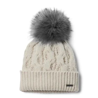 Imagen de Columbia Boundless DAYS Cable POM Beanie Gorro, Mujer, Talla: One Size, Dark stone