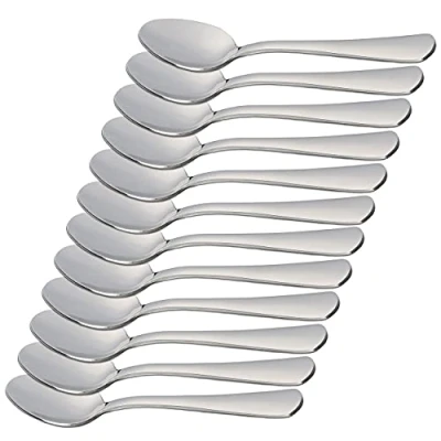 Imagen de 12 Cucharillas Cafe Acero Inoxidable 12,5 x 2,6 cm