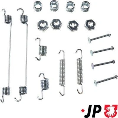 Imagen de JP GROUP 4363952310 Juego de accesorios, zapatas freno Eje trasero RENAULT: MEGANE 1 Classic, Coach, 19 II Chamade