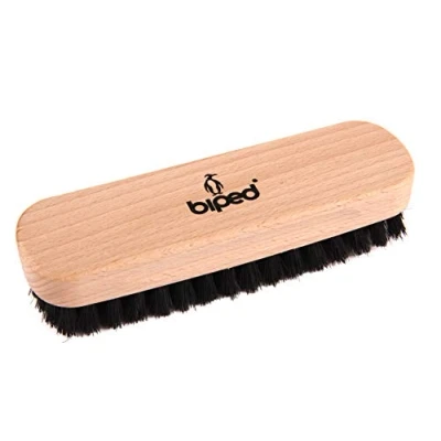 Imagen de biped Cepillos de madera haya para los zapatos con crines naturales la limpieza o el bruñido z2345 (negras)