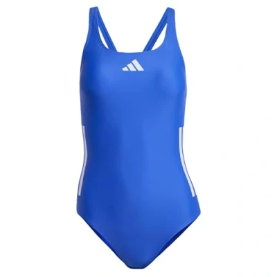 Imagen de adidas Performance Stripes Cback Bañador Semi lucid blue violet tone, Mujer, Talla: 34, tone